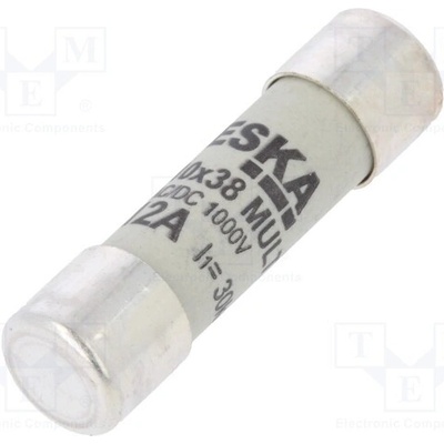 ESKA 1038828 Pojistka: tavná; gR; 12A; 1000VDC; kulatý