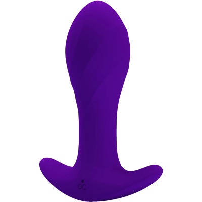 Pretty Love Вибрираща анална тапа Hidden Rhythm (10, 5 cm), фиолетовая