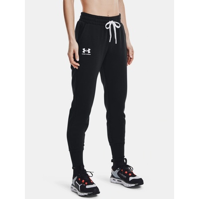 Under Armour Dámske teplaky Rival Fleece Joggers Čierna