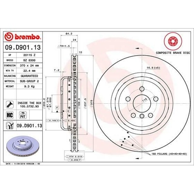 BREMBO 09.D901.13