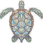 HARAHU Дървен пъзел - Sea Turtle / L KP21923