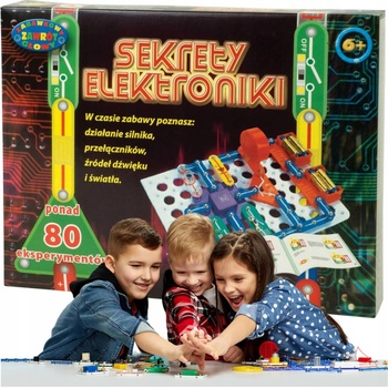 Elektronická stavebnica DROMADER Tajomstvo elektroniky 80 experimentov