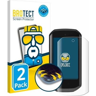 Ochranné fólie 2x BROTECT Flex Full-Cover Screen Protector for Garmin Edge 1050 – Zboží Mobilmania