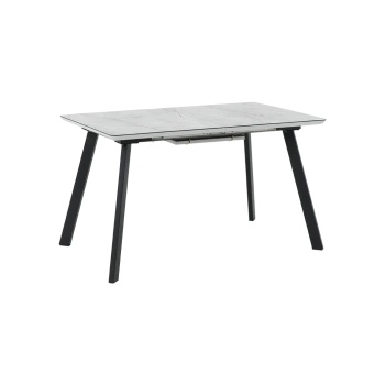 Carmen Разтегателна трапезна маса darwin - сив - черен