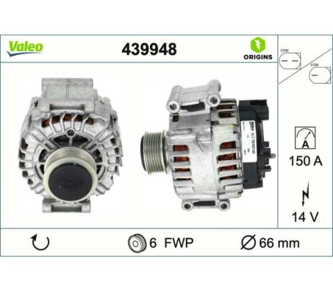 generátor VALEO 439948