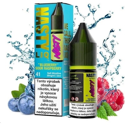 Nasty LIQ Salt Blueberry Sour Raspberry 10 ml 20 mg