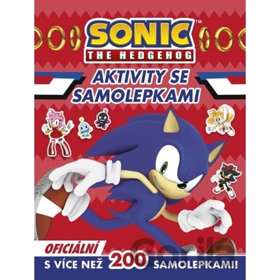 Ježek Sonic aktivity se samolepkami kolektív autorov