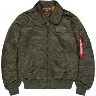 Alpha Industries CWU LW PM bunda pánska Dark green zelená