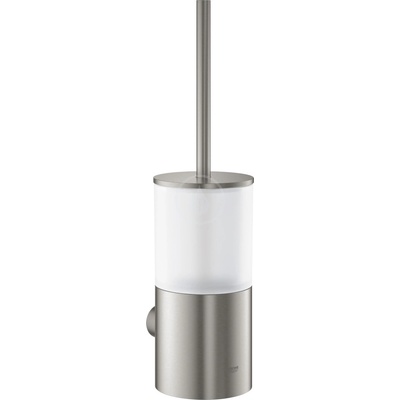 GROHE Atrio 40314AL3 Souprava na čištění toalety, sklo kartáčovaný Hard Graphite