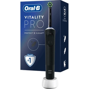 Image 1 of Oral-B Vitality Pro Protect X Clean black