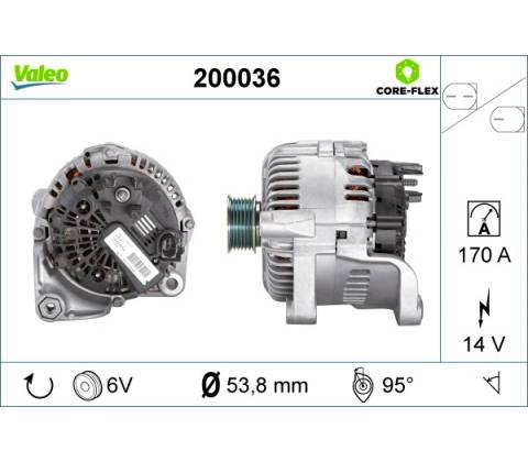 Generátor VALEO 200036
