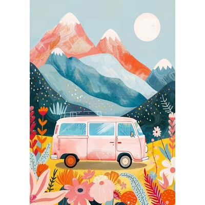 Enjoy - Puzzle Mountain Journey - 1 000 piese