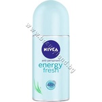 Nivea Рол-он Nivea Energy Fresh, p/n NI-83754 - Дамски рол-он дезодорант с лимонена трева (NI-83754)