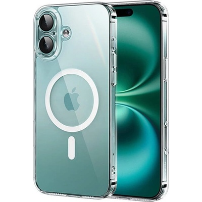 UGREEN iPhone 16 Plus UGREEN CLASSY CLEAR CA110 Силиконов удароустойчив, MagSafe, ABSOLUTE 45926 (45926)