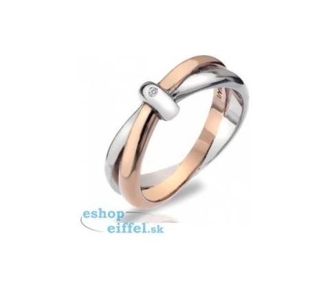 Hot Diamonds prsteň Eternity Interlocking DR112