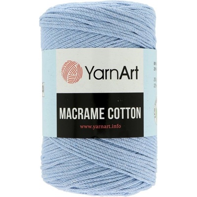 YarnArt Macrame Cotton 760 svetlo modrá