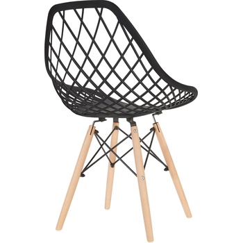 Image 1 of Bestent Трапезен стол, скандинавски стил Black String