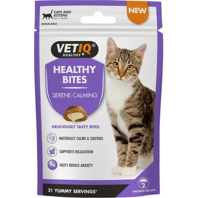 Serene Calming Treats Healthy Bites pro kočky 65 g – Hledejceny.cz