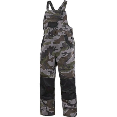 CXS CAMO dětské laclové maskáčové kalhoty camouflage gray – Hledejceny.cz