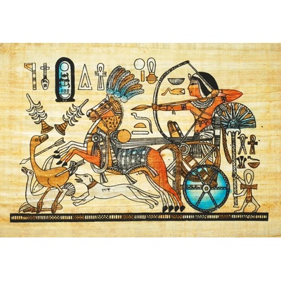 Grafika Maľba na egyptskom papyruse 1000 dielov