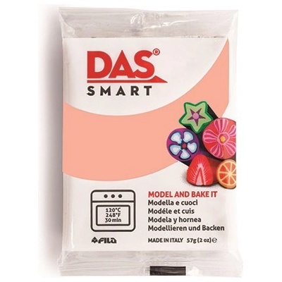 DAS Глина DAS Smart за печене и моделиране 57 г бледо розово 321007 (321007)