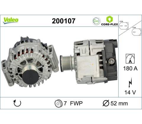 Alternátor VALEO 200107
