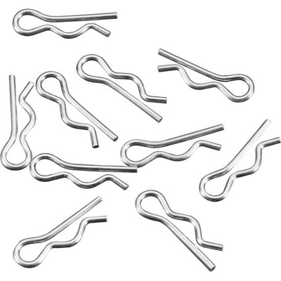 Arrma sponky karosérie 6 mm čierne 10