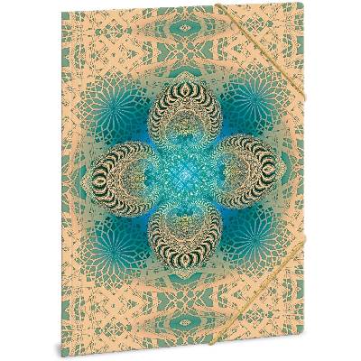 Папка с ластик Ars Una - A4, Gold Hope (50212224)