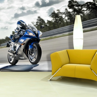 Tapeta SABLIO Motorkář, rozměry 208x125 cm