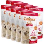 Calibra Dog Life Adult Beef with Rice консерви 10 x 150 г