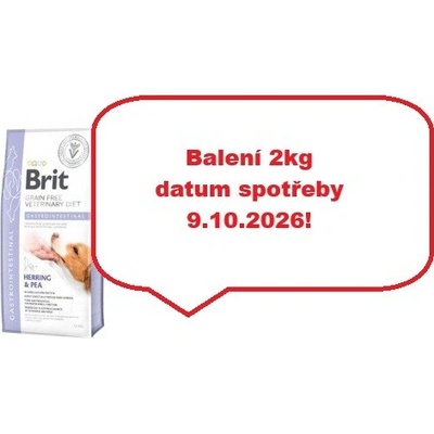 Brit Veterinary Diet Dog Grain Free Gastrointestinal 2 x 12 kg