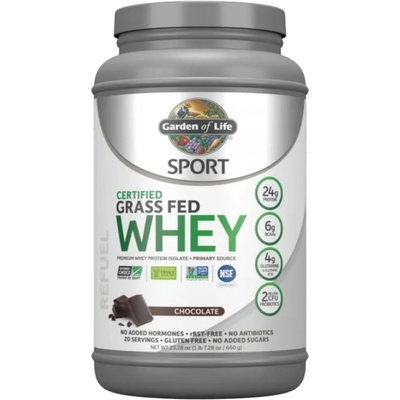 Garden of Life Grass Fed Whey Protein 640 g