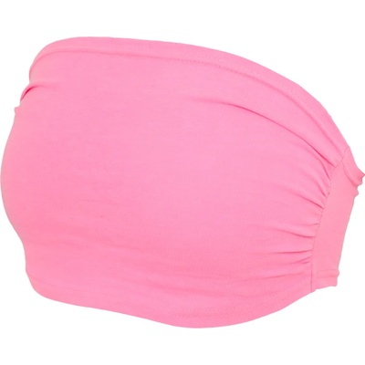 Urban Classics Дамски топ в розов цвят Urban Classics Ladies Neon Bandeau Top neonpink UB-TB622-00355 - Розов, размер XS