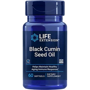 Image 1 of Life Extension Black Cumin Seed Oil 500 mg [60 Гел капсули]