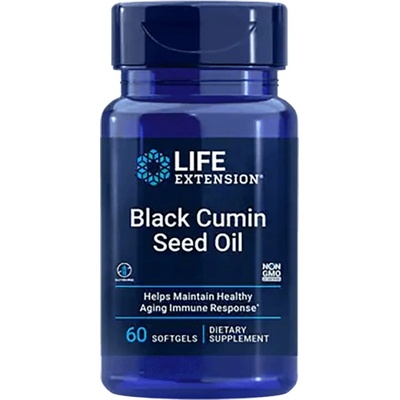 Life Extension Black Cumin Seed Oil 500 mg [60 Гел капсули]