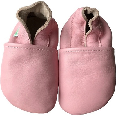 Hopi Hop Kožené capáčky barefoot Růžové – Zboží Mobilmania
