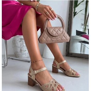 Solea Дамски сандали с ток модел 229006 Solea