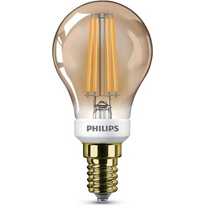 Philips LED žárovka classic 32W P45 E14 2200K GOLD