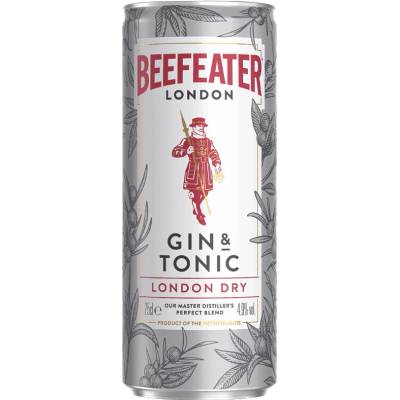 Beefeater T Dry Rtd 4,9% 0,25 L (Plech)