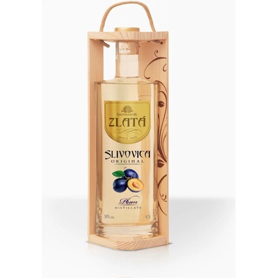 Imperátor Slivovica Zlatá 50% 0,7 l (kazeta)