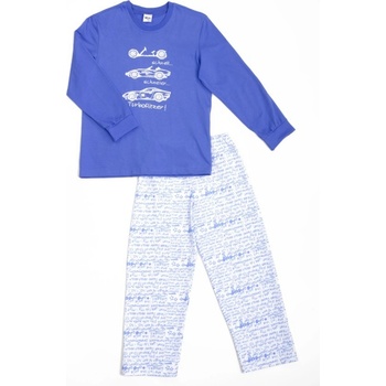 Pleas dětské pyžamo stř.modrá