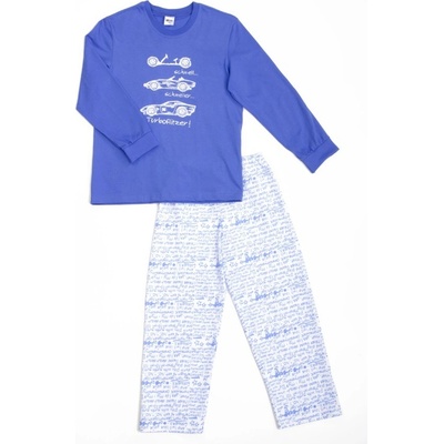 Pleas dětské pyžamo stř.modrá