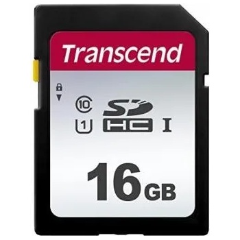 Transcend 16GB C10/UHS-I/U1 TS16GSDC300S