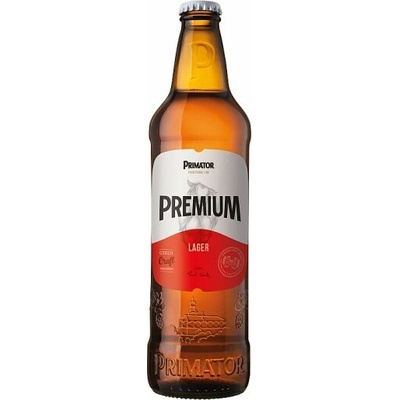 Primátor Premium světlý ležák 5% 0,5 l (sklo)