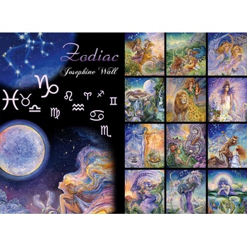 Image 1 of Bluebird Puzzle - Puzzle Josephine Wall: Signs of the Zodiac 3000 - 3 000 piese