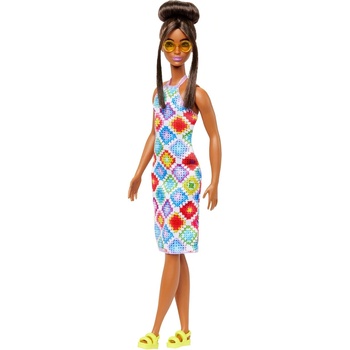 Barbie Modelka 210 - Háčkované šaty FBR37
