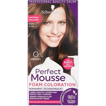 Schwarzkopf Perfect Mousse 600 svetlá hnedá od 7,26 € - Heureka.sk