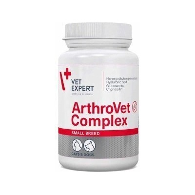 VetExpert Vet Expert ArthroVet Complex Small breed and cats Артровет 60 туист офф капсули