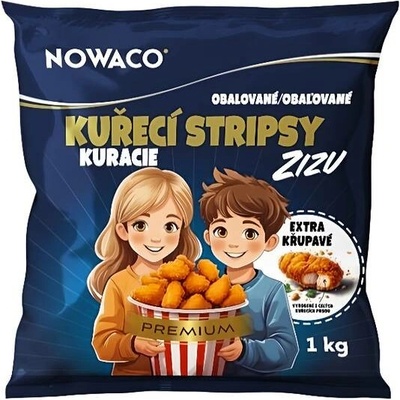 Nowaco Kuřecí stripsy Zizu Premium 1kg – Zboží Dáma