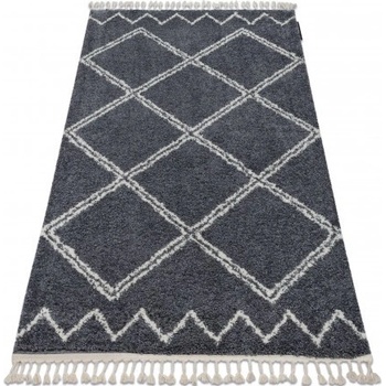 Dywany Luszczow Berber ASILA B5970 šedo bílý